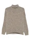 Christian Wijnants Kemijo Roll-neck Wool Sweater In White