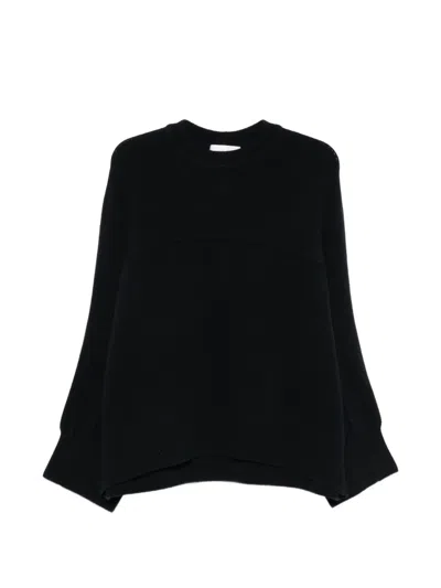 Christian Wijnants Kikki Panelled Sweater In Black