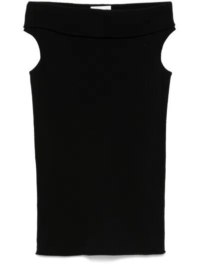 Christian Wijnants Kilili Tank Top In Black