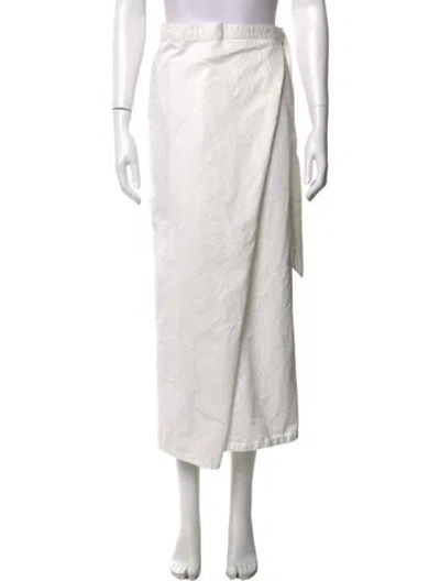 Pre-owned Christian Wijnants Long Skirt In Neutrals