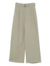 Christian Wijnants Paradisa Belted Trousers In Multi