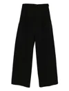 Christian Wijnants Paradisa Garment Dyed Trousers In Black