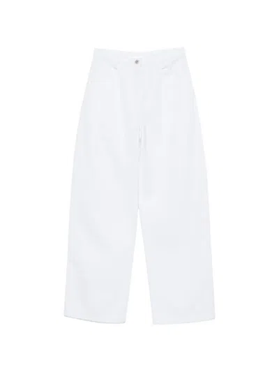 Christian Wijnants Patan Straight-leg Jeans In White