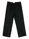 Christian Wijnants Phevati Elasticated-waist Trousers In Black