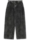 Christian Wijnants Piro Wide-leg Jeans In Black