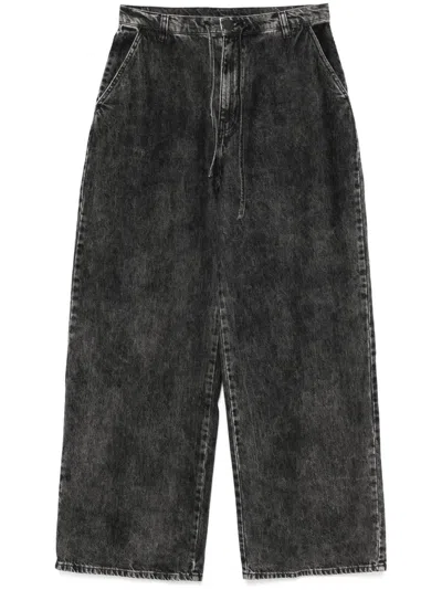 Christian Wijnants Piro Wide-leg Jeans In Black