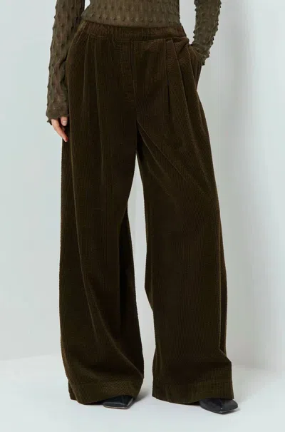 Christian Wijnants Pisha Pants In Olive In Green