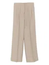 Christian Wijnants Pleated Trousers In Neutral
