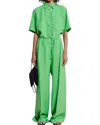 Christian Wijnants Pretsi Trouser Pants In Jade In Blue
