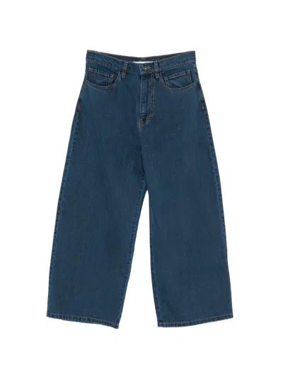 Christian Wijnants Pully Wide-leg Jeans In Blue