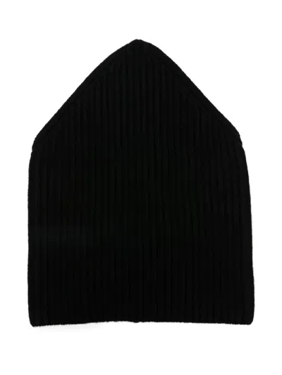 Christian Wijnants Ribbed Beanie In Black