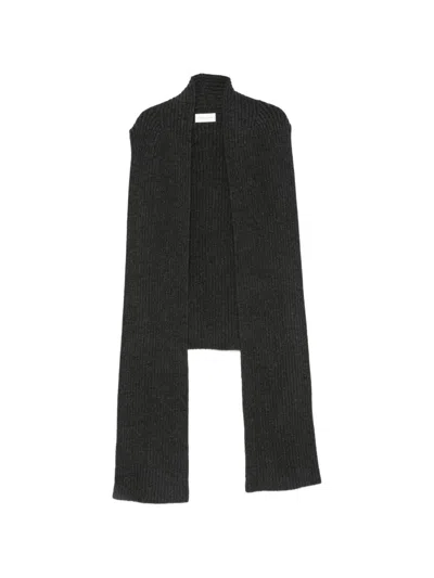 Christian Wijnants Ribbed-knit Scarf In Pink