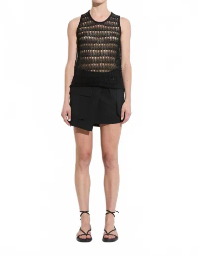 Christian Wijnants Sifa Mini Skirt In Black