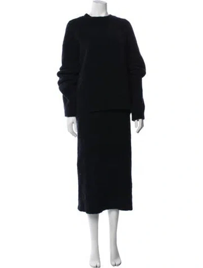 Pre-owned Christian Wijnants Skirt Set In Blue