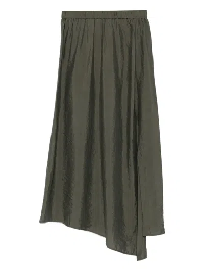Christian Wijnants Sobat Asymmetric-hem Skirt In Gray