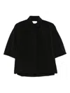 Christian Wijnants Talona Chest-pocket Shirt In Black