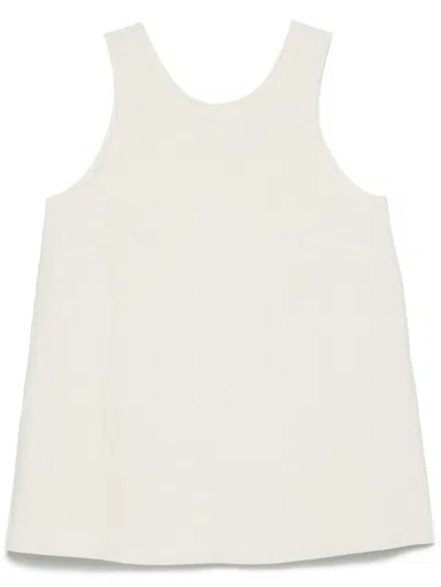 Christian Wijnants Tattia Tank Top In White