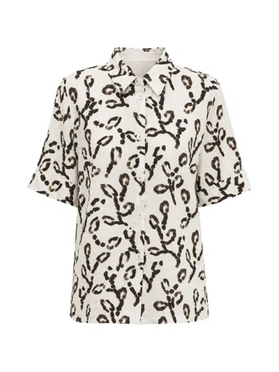 Christian Wijnants Terrenca Short-sleeve Shirt In Neutral
