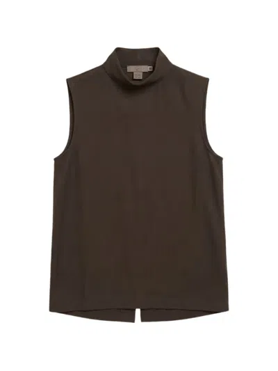 Christian Wijnants Tikolas Blouse In Brown