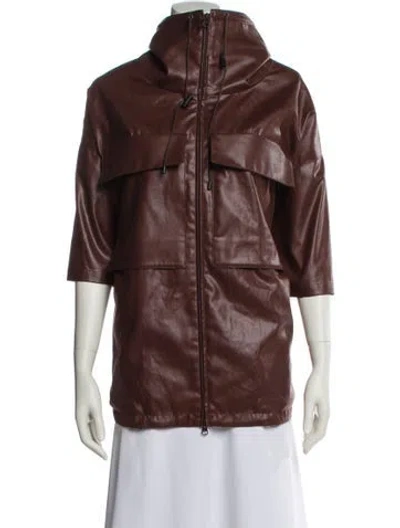 Pre-owned Christian Wijnants Vest W/ Tags In Brown