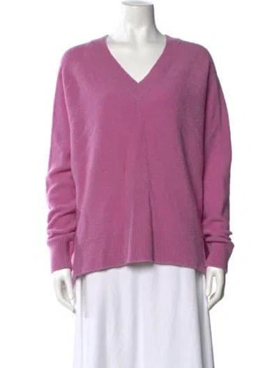 Pre-owned Christian Wijnants Virgin Wool V-neck Sweater In Multi
