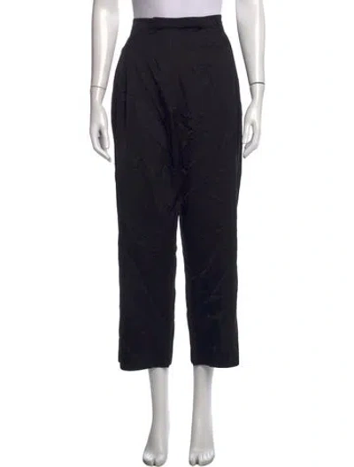 Pre-owned Christian Wijnants Wide Leg Pants In Black