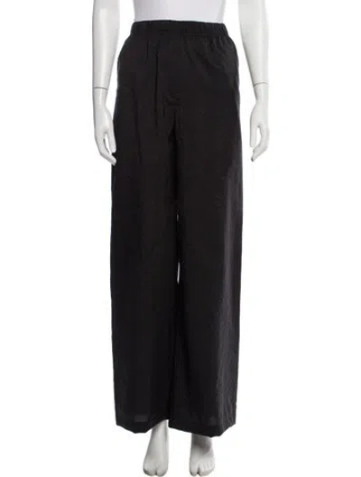 Pre-owned Christian Wijnants Wide Leg Pants In Blue