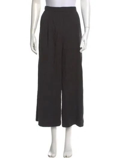 Pre-owned Christian Wijnants Wide Leg Pants In Gray