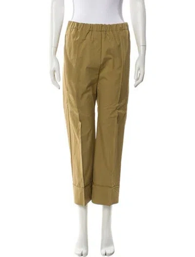 Pre-owned Christian Wijnants Wide Leg Pants In Green