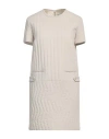 Christian Wijnants Woman Mini Dress Ivory Size 8 Viscose, Virgin Wool, Lycra In White