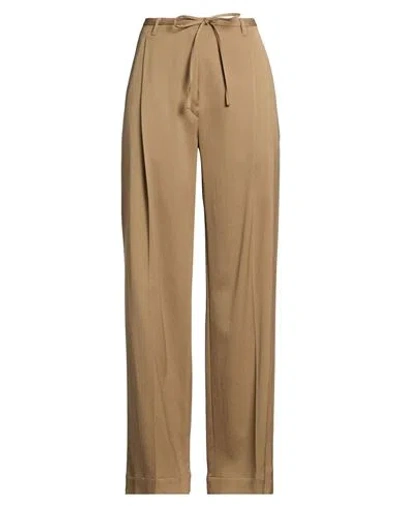Christian Wijnants Woman Pants Khaki Size 10 Virgin Wool In Nude