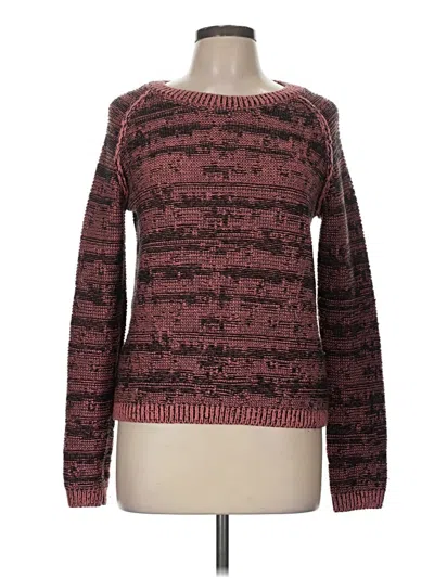 Pre-owned Christian Wijnants Wool Pullover Sweater In Burgundy