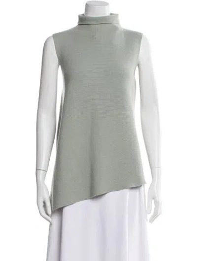 Pre-owned Christian Wijnants Wool Turtleneck Sweater W/ Tags In Green