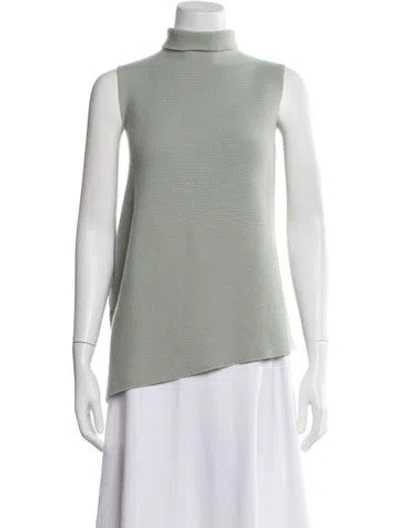 Pre-owned Christian Wijnants Wool Turtleneck Sweater W/ Tags In Green