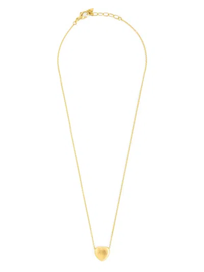 Christina Alexiou 18kt Yellow Gold Heart Necklace