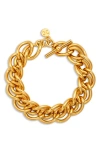 Christina Caruso Braided Chain Bracelet In 14k Gold