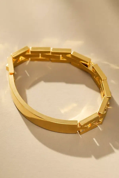 Christina Caruso Id Bracelet In Gold