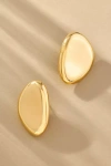 Christina Caruso Small Oval Earrings In Gold