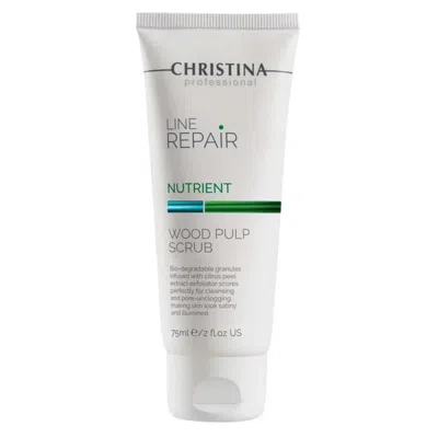 Christina Cosmeceuticals Line Repair - Nutrient Wood Pulp Scrub 2 oz Skin Care 7290100368640