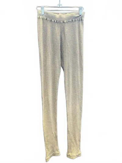 Christina Lehr Women's Thermal Legging In Grey In Gray