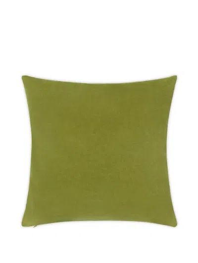 Christina Lundsteen Basic Square Cushion In Green