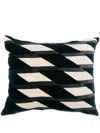 CHRISTINA LUNDSTEEN BLUE LAYLA VELVET CUSHION