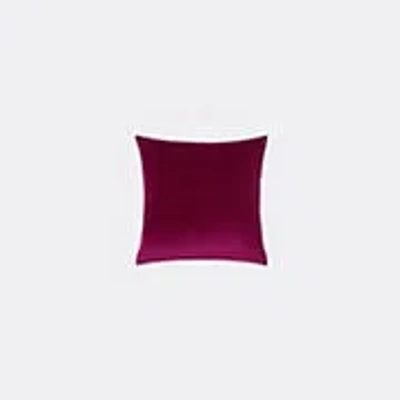 Christina Lundsteen Cushions Anemone Uni In Burgundy