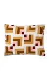 Christina Lundsteen Eden Cotton Velvet Cushion In Multi