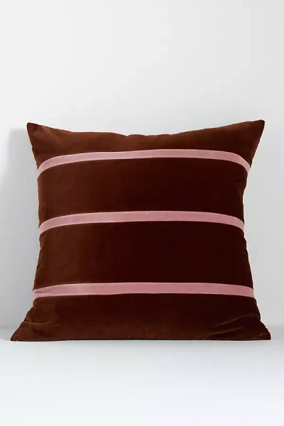 Christina Lundsteen Gemma Cushion Cover In Burgundy