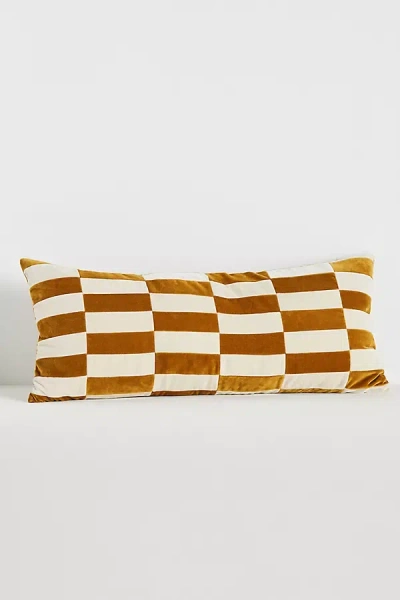 Christina Lundsteen Holly Cushion Cover In Brown