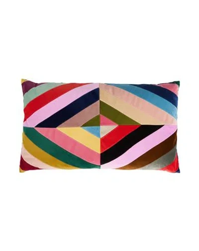 Christina Lundsteen Pillow Or Pillow Case Coral Size - Cotton In Red