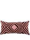 Christina Lundsteen Leah Velvet Cushion (40cm X 70cm) In Violett