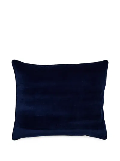 Christina Lundsteen Rosie Woven Cushion In Blue