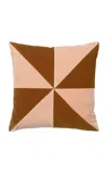 Christina Lundsteen Suki Cotton Velvet Cushion In Multi